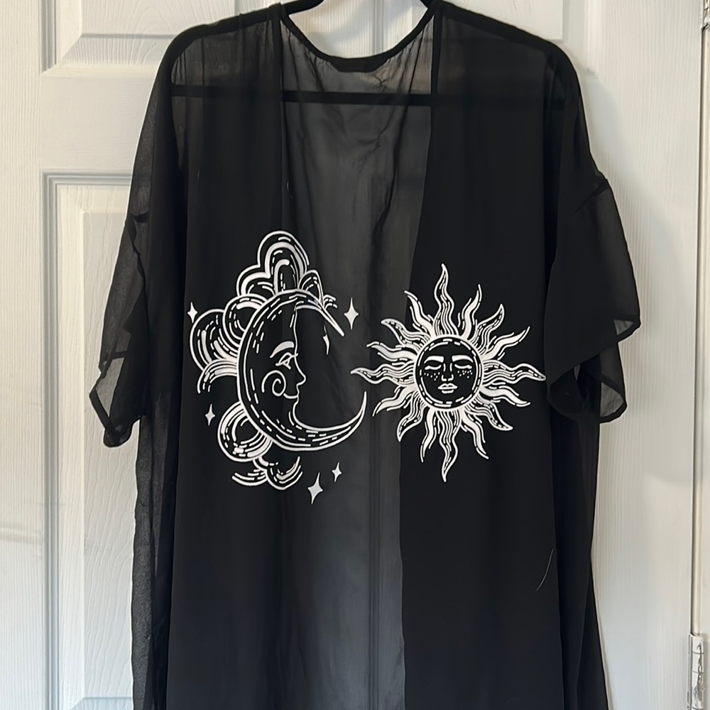 Sun and Moon Sheer Cover-up